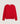 Merinouldsweater med rund hals - Rød