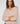 Merino uld V-hals sweater - Pearl Pink