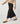 Pleated knit skirt - Black