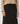 Pleated knit skirt - Black