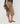 Bermudashorts i bomuld - Mørk beige