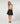 Strikket sweater med rund hals - Beige