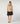 Strikket sweater med rund hals - Beige