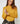 Merinouldsweater med rund hals - Guld