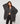 Oversize cardigan med frynser