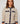 Cardigan i to materialer - Marl beige