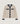 Cardigan i to materialer - Marl beige