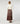 Jupe longue en maille - Marron